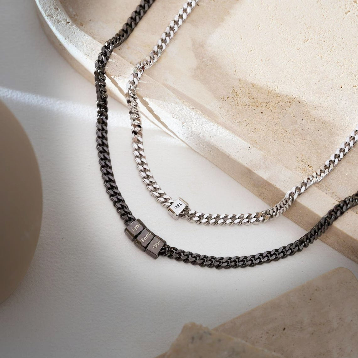Custom Name Plate Necklace – Personalized Pendant