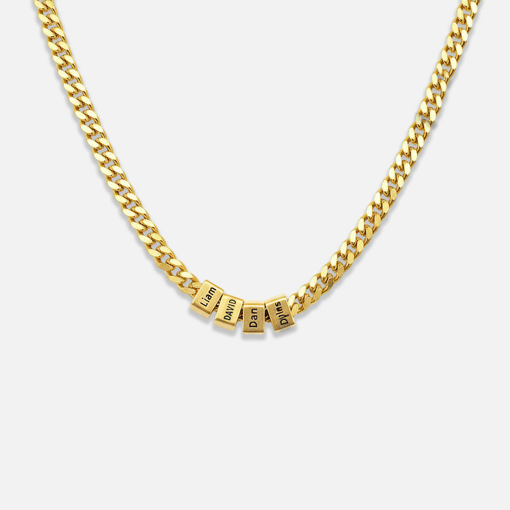 Custom Name Plate Necklace – Personalized Pendant