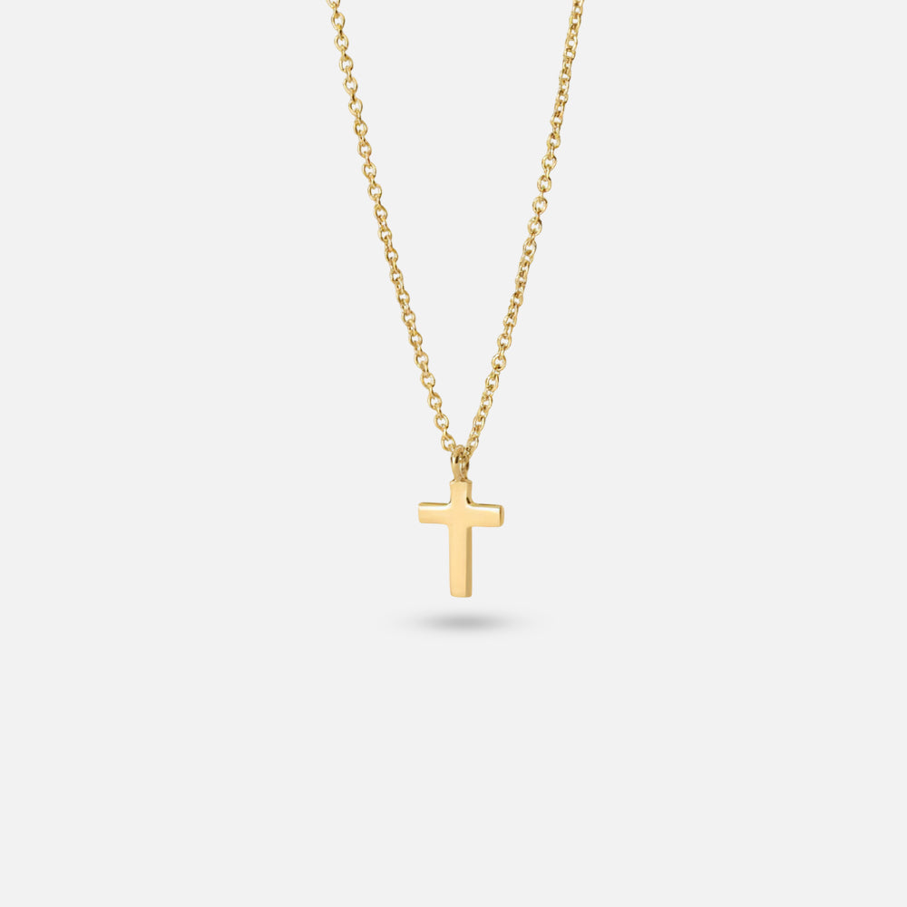 Dainty Cross Necklace – Minimalist Christian Jewelry