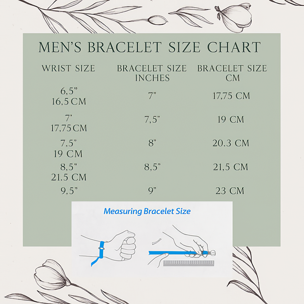 Men’s Braided Leather Bracelet – Custom Engraved Message