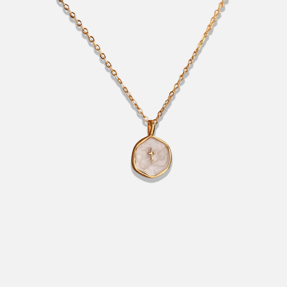 Simple Cross Charm Necklace – Timeless Christian Jewelry