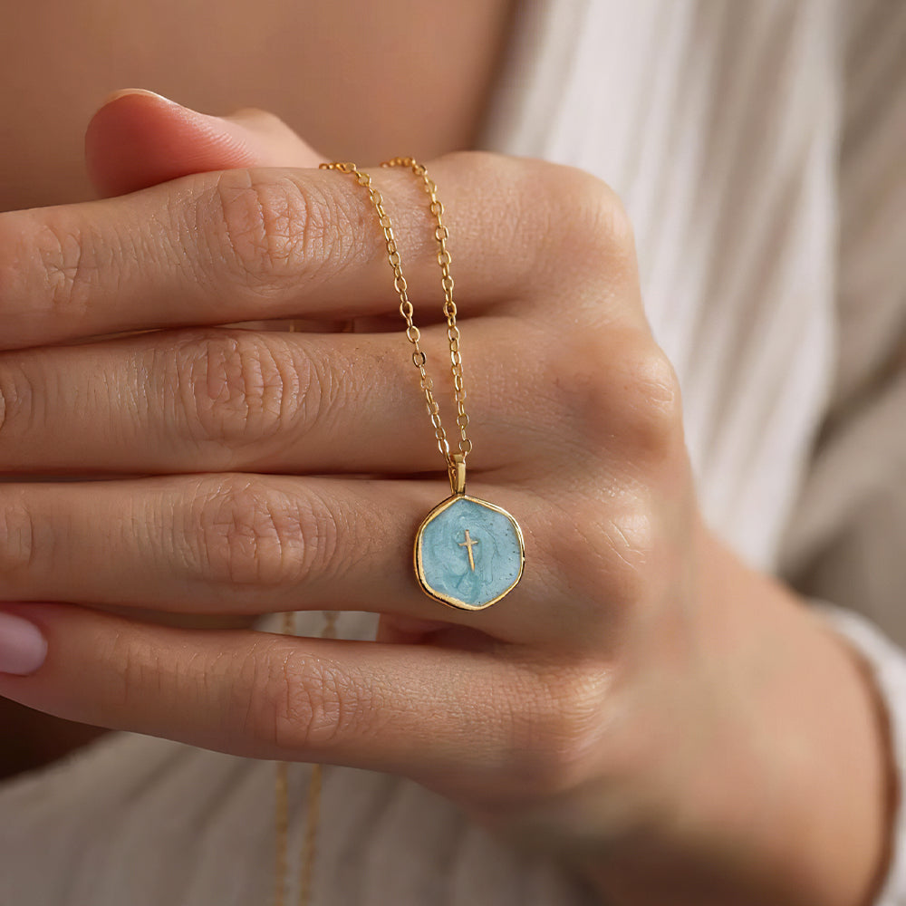Simple Cross Charm Necklace – Timeless Christian Jewelry