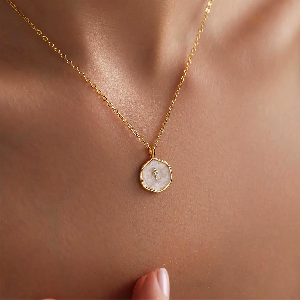 Simple Cross Charm Necklace – Timeless Christian Jewelry