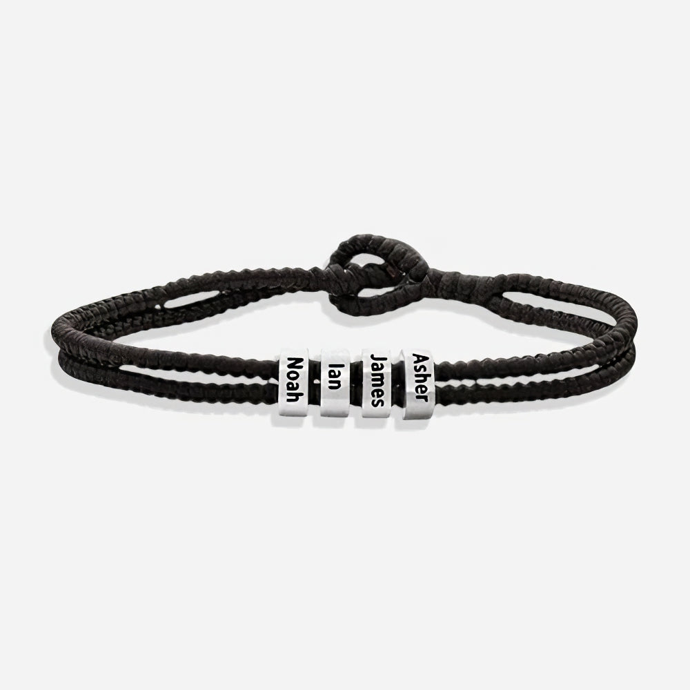 Custom Name Engraving Bracelet – Personalized Handmade Bracelet