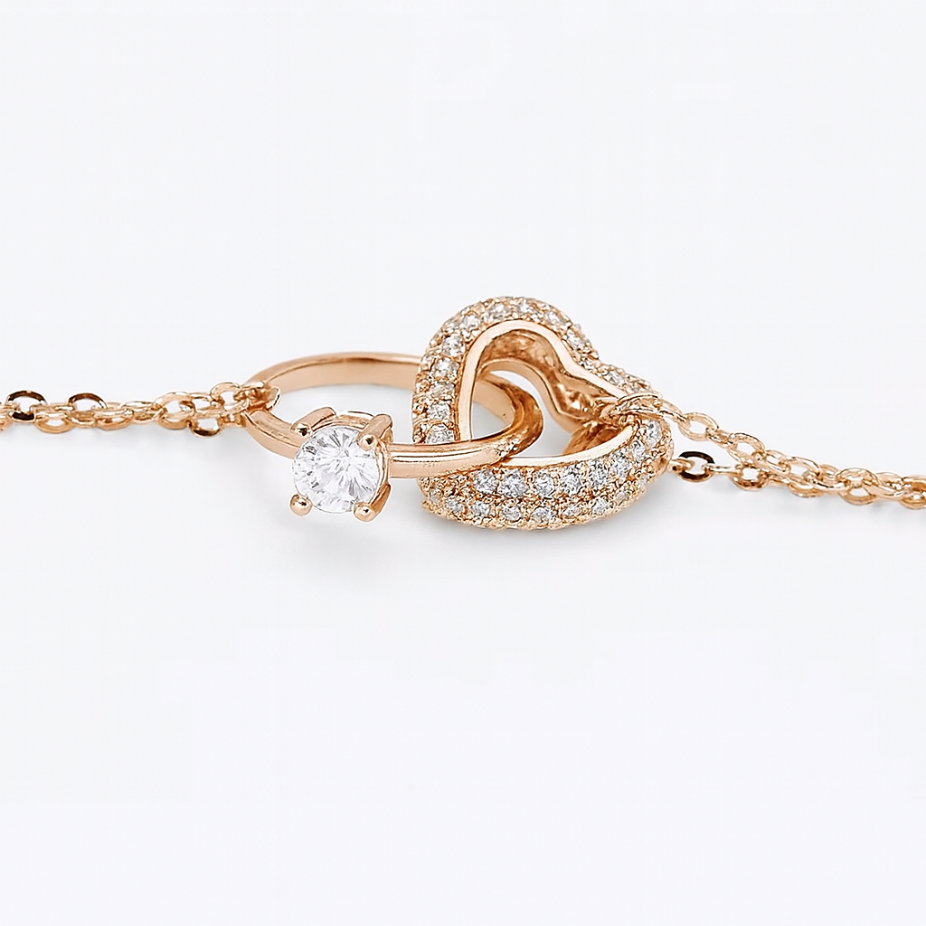 Forever Yours – Interlocking Love Bracelet