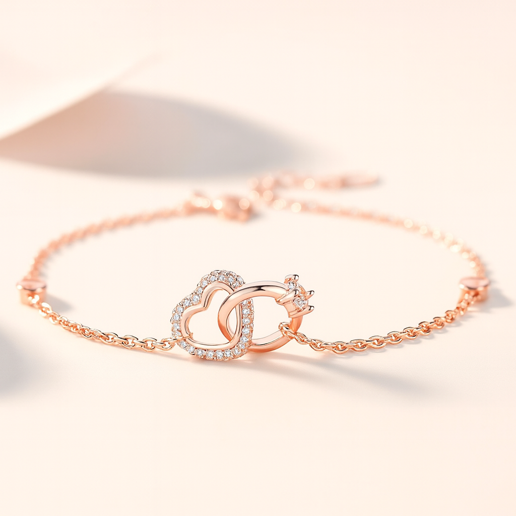 Forever Yours – Interlocking Love Bracelet