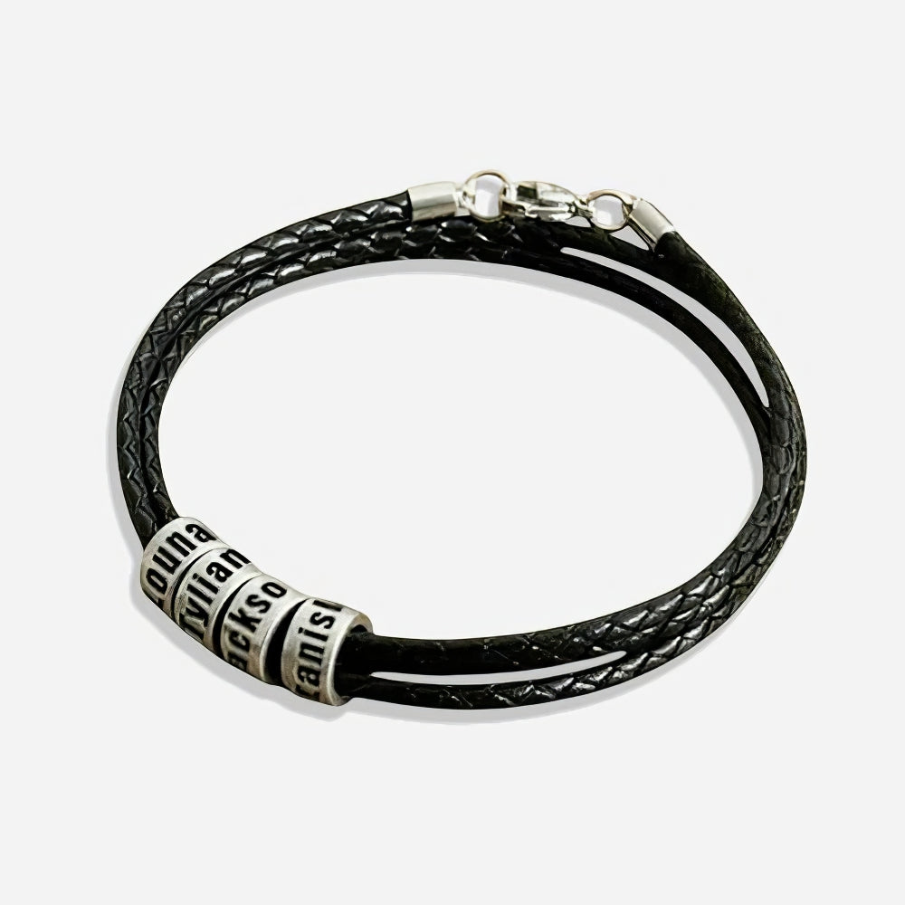 For the Ones You Love – Personalized Men's Bracelet